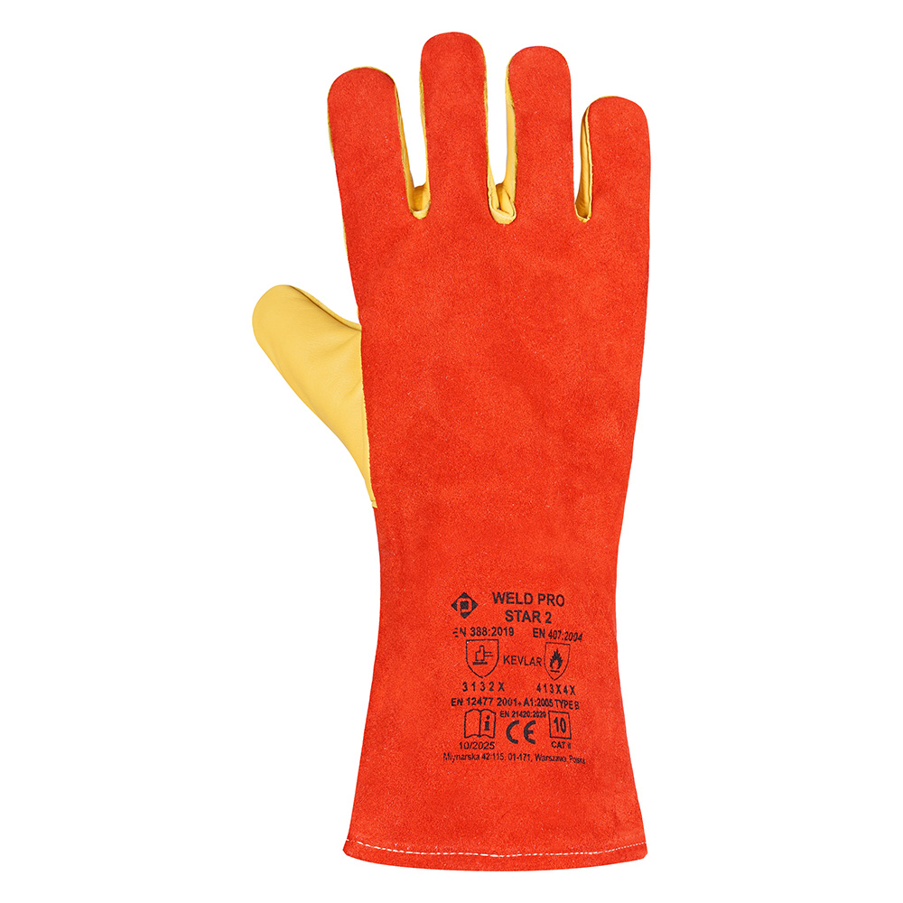 PSW WELD PRO STAR 2  Rękawice Spawalnicze TIG