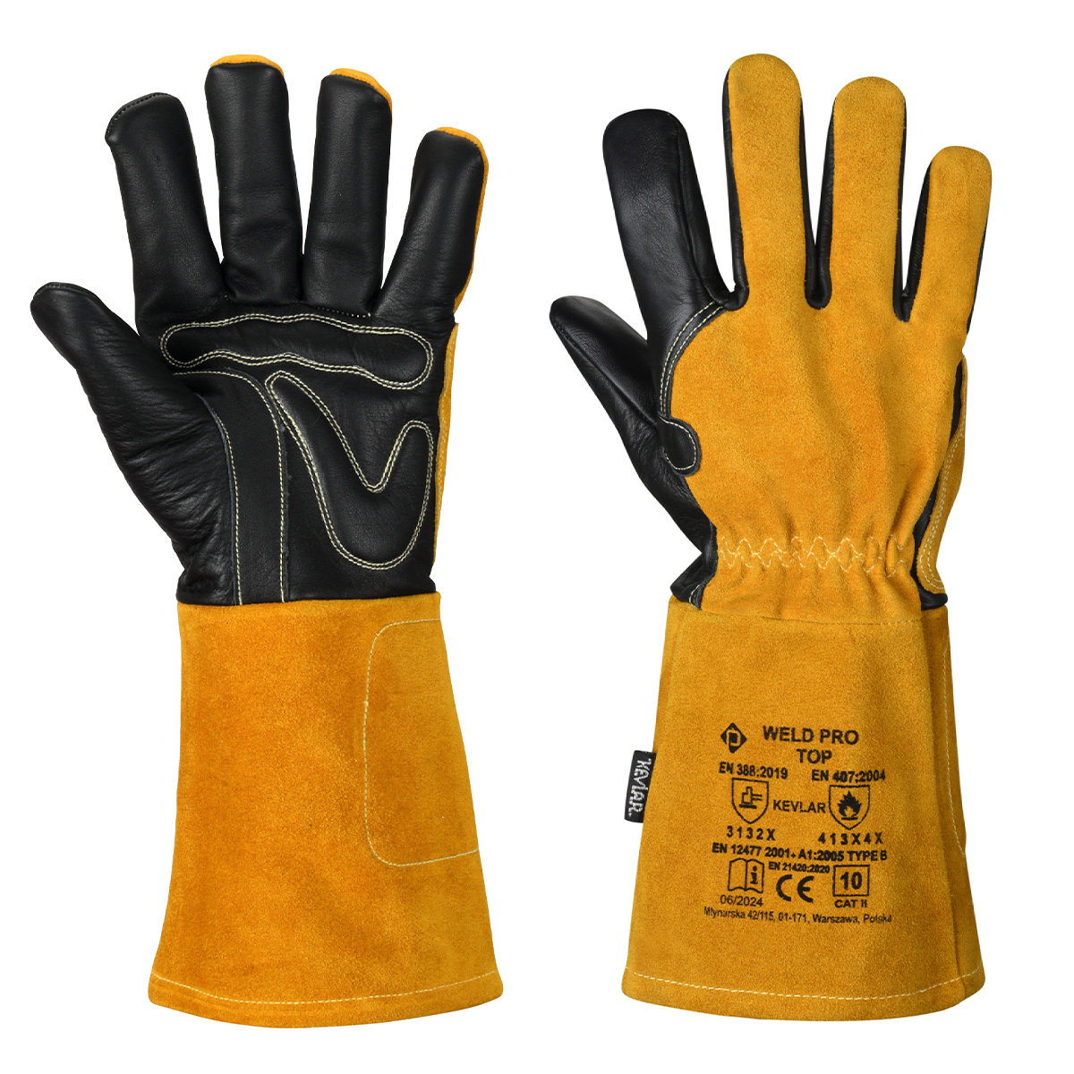 PSW WELD PRO TOP  Rękawice Spawalnicze TIG