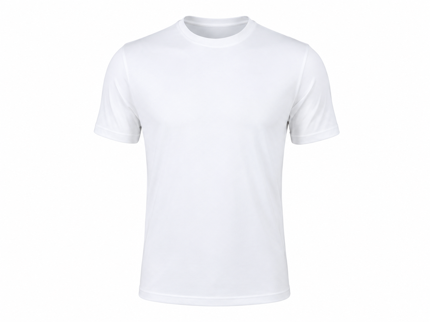 PSW-1005– BEZ LOGO, KOSZULKA T-SHIRT 100% BAWEŁNA / BIAŁY 170-180g/m2